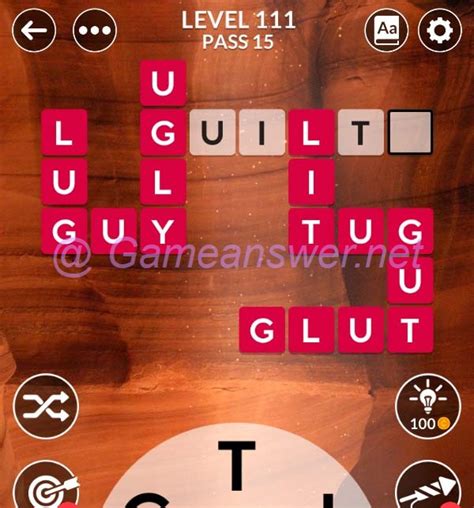 Wordscapes Level 111 .